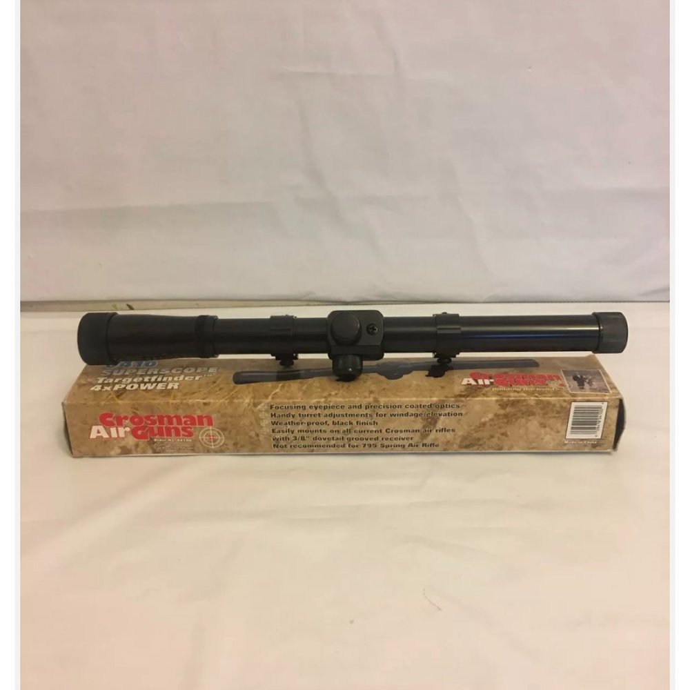 Crosman AirGuns 0410 SUPERSCOPE TargetFinder Rifle Scope 4x Power